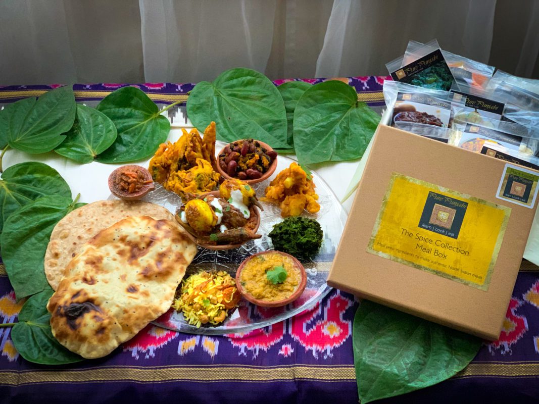 Pure Punjabi Plant based meal kit box, Pure Punjabi plant based meal gift box, plant based food, vegan, vegetarian, plant based curry, vegan curry, www.purepunjabi.co.uk