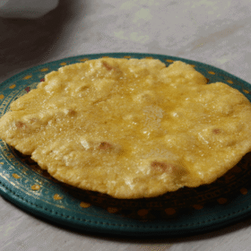 Pure Punjabi corn roti