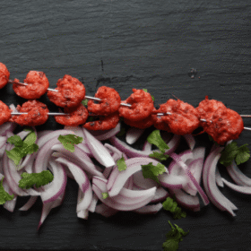 Tikka Prawns Pure Punjabi tikka prawns
